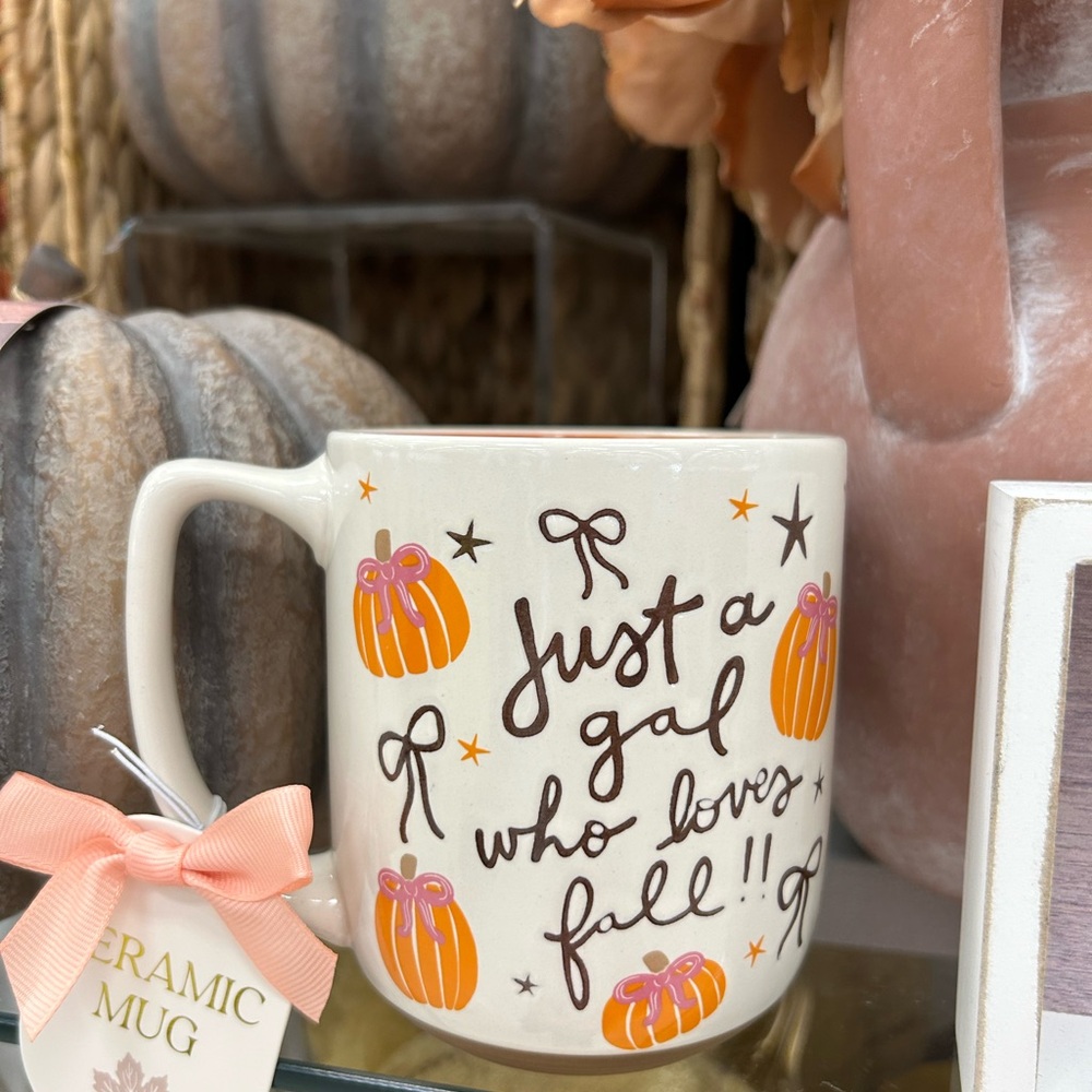 Fall 🍁 Mug Just A Gal Who Loves Fall 🍂🪾🎃